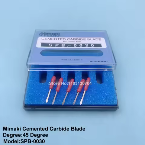 5PCS Mimaki Cutting Blade Knife 45 Degree SPB-0030 Cemented Carbide Blade for Mimaki CJV-150 CJV-30 