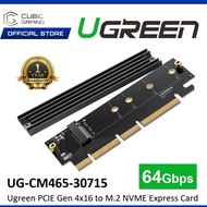 UGREEN M.2 NVME PCIE ADAPTER, PCIE GEN 4.0 X 16 TO M.2 EXPANSION CARD WITH MULTI PROTECTION  (UG-CM4