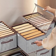 ♞,♘,♙Drawer Iron Clothes Storage Box with Cover Dustproof Wardrobe Organizer Dora Box Drawer for Cl