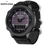 [op106] NORTH EDGE Solar Watch Men Smart Watch Compass Pedometer Countdown Stopwatch Digital Alarm C