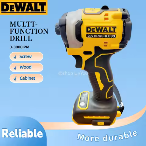 DEWALT DCF850 20V Cordless Electric Screwdriver, Brushless Motor, Rechargeable Drill/Driver, Old Mod