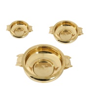 Brass Uruli | Urli with Handle (Brass flower pot)
