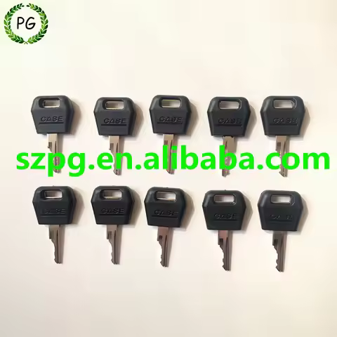 10PCS D250 Ignition Keys for Case IH Tractor Dozer Backhoe For Case/International Harvester Excavato