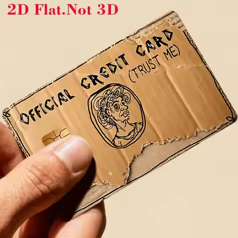 Funny Credit Card Sticker 2D Flat Skin PVC Waterproof Debit Card Cover Decal Bank Card Protector No 
