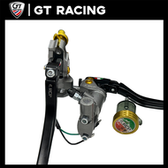 ปั้มบน ปั้นเบรคบน RCP พร้อมอุปกรณ์ สีดำ+ชุดมือครัช(ขวาและซ้าย)ปั้มลอยกระทุ้ง 1 ตัว