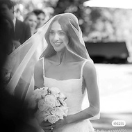 European 2-piece wedding dress