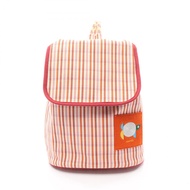 [二手] Hermes HERMES 背包，Animaux Natte Factis，橘色帆布。