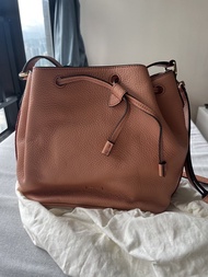Bally 粉色水桶包