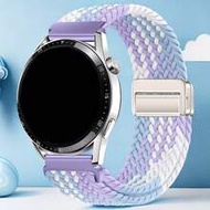 1pc 18mm20mm22mm Braided Magnetic Loop Compatible With Sam Galaxy Watch 7/6/5/4 40mm44m/6 Classic 43
