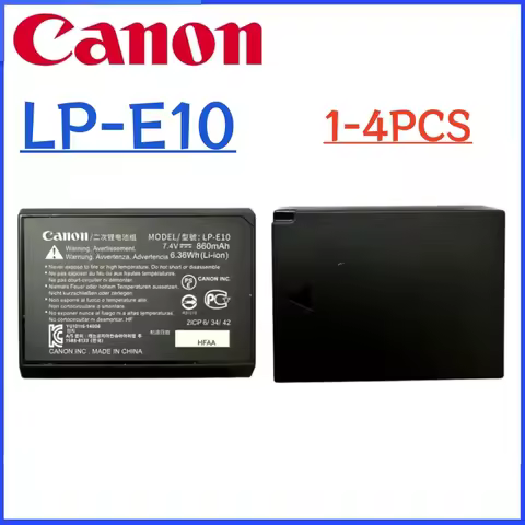 LP-E10 LP E10 LPE10 Battery 860mAh for Canon EOS 1100D 1200D 1300D 1500D 2000D 3000D 4000D Rebel T3 