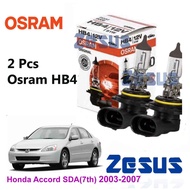 2 Pcs x Mentol Lampu Zesus  Osram Halogen  Yellowish Headlamp Bulb 12v - Honda Accord SDA (8th) 2003