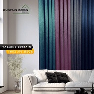 Curtain_Zoon Yasmine Mix Blackout Curtain Window Ready Made Hook Eyelet (270cm-280cm)