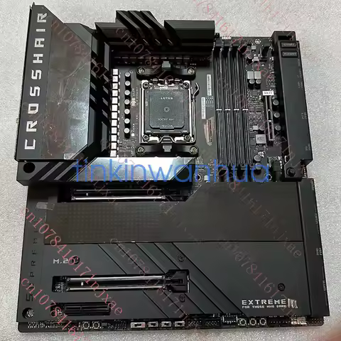 used For ASUS ROG CROSSHAIR X670E EXTREME Motherboard Socket AM5 DDR5 E-ATX.