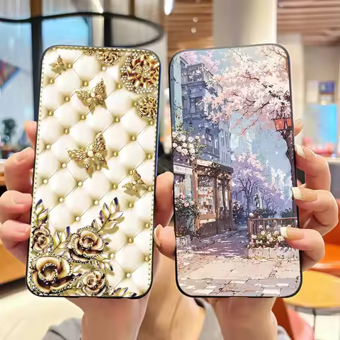 Case For Nokia 105 2017 Soft Back Cover Unique Erupting Volcano Pattern Anti-Scratch Phone Casing Fo