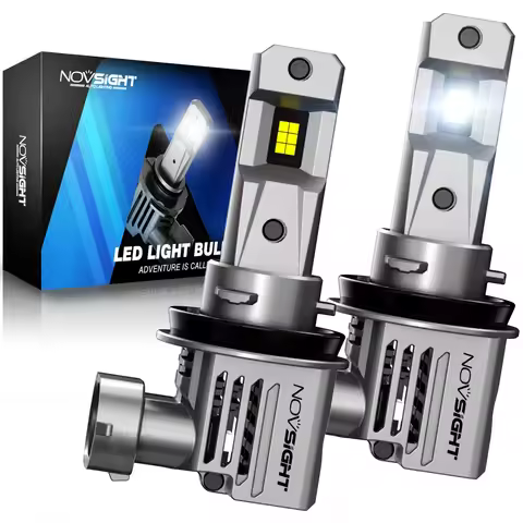 NOVSIGHT H11 LED Bulbs H7 H4 H8 H9 9005 HB3 9006 HB4 Car Headlight Bulbs 80W 18000LM LED 12V 6500K W