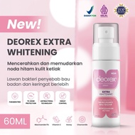 Deorex BODY ODORIZER EXTRA WHITENING / REPLACEMENT FOR DEODORANT / ARMPIT ODOR / BODY Odor NEW