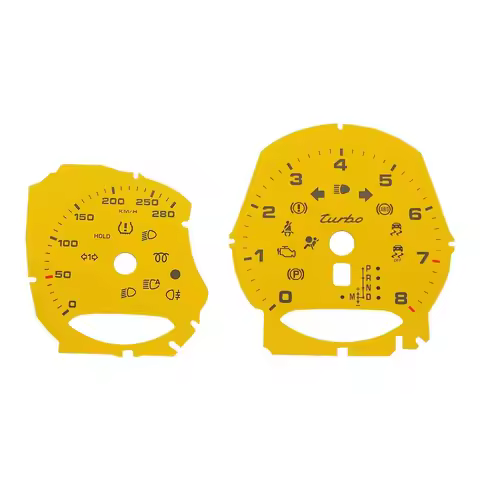 Dashboard Gauges face/Speedometer Disk For Porsche 981 982 (718) Boxster / Cayman / Macan GTS Instru