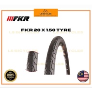 PREMIUM FKR/Veroli 20inch Bicycle Tyre 20x1.50 Folding Bike BMX City Bike Tayar Basikal Cycle Tires