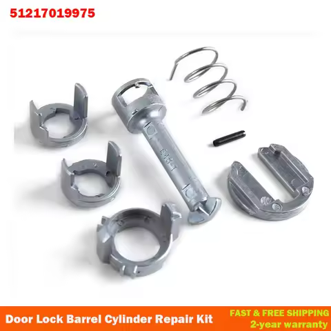 For BMW 3 Series X5 X3 E46 E53 E83 Door Lock Barrel Cylinder Repair Kit 51217019975 51218244049 Fron