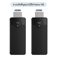 อุปกรณ์แชร์หน้าจอไร้สาย 2.4/5GHz 1080P HDTV to Type-C HDMI Wireless Transmitter Receiver เสียบแล้วใช