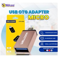 OTG USB Adapter Converter Micro Plug & Play Wellcomm
