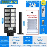 800W Lampu Jalan Tenaga Surya Luar Ruangan Super Terang Sensor Gerak Tahan Air Lampu Tenaga Surya Ha