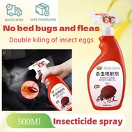 Bed Bug Insecticide Spray - Bed Bug Killer Powerful Spray 500ML, 99.99% Kill Rate, Bed Bug Killer Sp