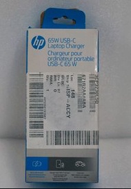 HP 65W USB-C Model:TPN-LA22 纖巧型旅行電源適配器 筆記型電腦充電器 叉電器 手機叉電器 線長1.8M