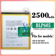 BLP605 for OPPO A33 A33T A33F A33W A33M F1 A35 3100mAh Battery Replacement
