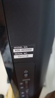 SONY KDL-40V5500