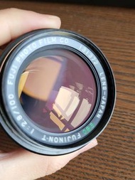 Fujica 100mm 2.8 EBC m42 mount manual lens 菲林手動鏡頭