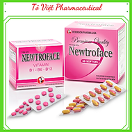 TPCN- Robinson Pharma USA- Newtroface-Viên uống bổ sung vitamin B1, b6, B12, tăng sức đề kháng, giảm âu lo, stress, giảm đau thần kinh tọa (100 v)