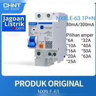 NEWEST - RCBO Chint NXBLE 63 1P+N 6A 10A 16A 20A 25A 32A 40A 50A 63A 6kA