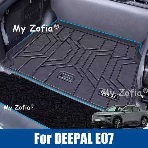 TPE Car Trunk Mat For DEEPAL E07 2025 2026 Car Waterproof Protection Trunk Mats Carpet Storage Pad A