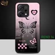 HP Softcase Glass Kaca Oppo Reno 14 New 2025 - Casing New Oppo Reno 14hp - K58