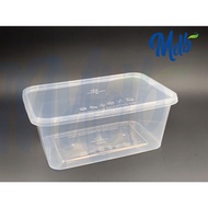 1000 Rectangular Disposable Plastic Food Container [ 50sets± ]  ware A1000 /