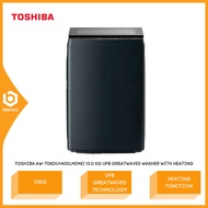 Toshiba Top Load Washer 13KG UFB Greatwaves AW-T08DU1400LM(MK) / AWT08DU1400LMMK Mesin Basuh Pakaian