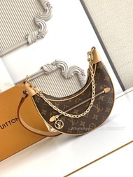 👏LV Loop手袋 M81098 半月型 全實拍 100% new🎁 Louis Vuitton Shoulder Bag 腋下包 手提袋 斜孭袋 手拿袋 斜揹袋 單肩包 免運費 包郵 Carous