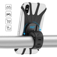 【Tech-savvy】 Scooter Phone Holder Rotational Handlebar Phone Gps Silicone Holder For Scooter Mijia M365 Pro Scooter Part Accessories