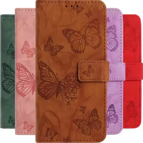 Cute Card Slot Wallet Case For Samsung Galaxy A41 A40 A37 A36 A35 A34 A33 M06 M10 M16 M23 M33 M36 M5