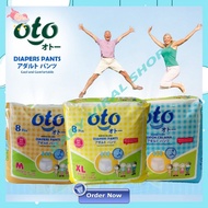 Oto Pants Adult Diaper M8 / L8 / Xl8 Adult Diapers Oto Diapers Pants For Adult Diapers Ns 254