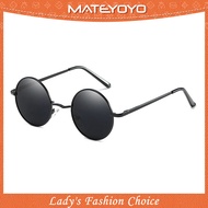 MATEYOYO Men Sunglasses UV400 Polarized Sunglasses Retro Round Frame Sunglasses Sport Sunglasses Out