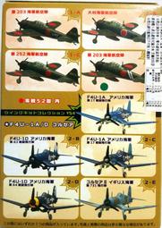 F-toys 1/144 WKC VS4 (1D) 零戰五二型 第203海軍航空隊