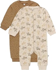 Unisex Baby Nightsuit - Zip (Pack of 2) and Toddler Sleepers, Multicoloured, 74 EU, multicoloured, 7