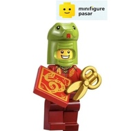 hol370 Lego Holiday & Event Chinese New Year 80116: Trotting Lantern - Year of the Snake Costume Guy