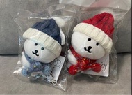 【現貨】【韓國直送】Nagano Joke Bear 自嘲 熊 掛飾 吊飾 背包 掛件 配件禮品 公仔【冬日冷帽造型】禮物 情人節 花束 裝飾 