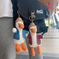 Little Aries pendant schoolbag pendant jewelry plush dinosaur refueling duck pendant keychain super 