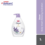 Dove Body Wash Relaxing Hydration 1L