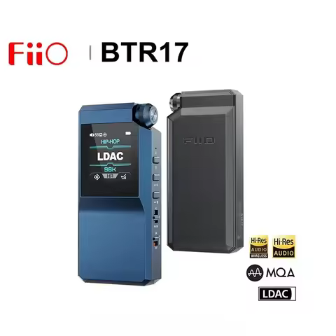 FiiO BTR17 Hi-res HIFI Headphone Amplifier Bluetooth AMP MQA USB DAC THX AAA 3.5mm 4.4mm Balanced Ou