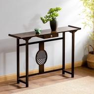 New Chinese Style Console Tables Super Narrow Strip Table Simple Modern Altar Light Luxury Zen Wall Side View Console
